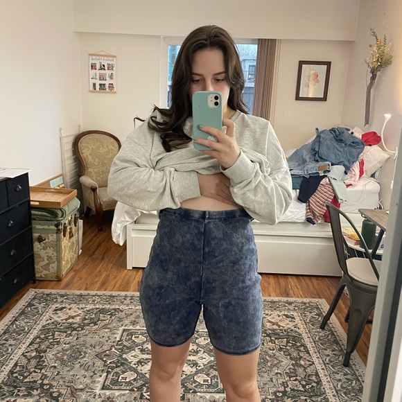 NWOT Ribbed Bike Short - Picture 2 of 6